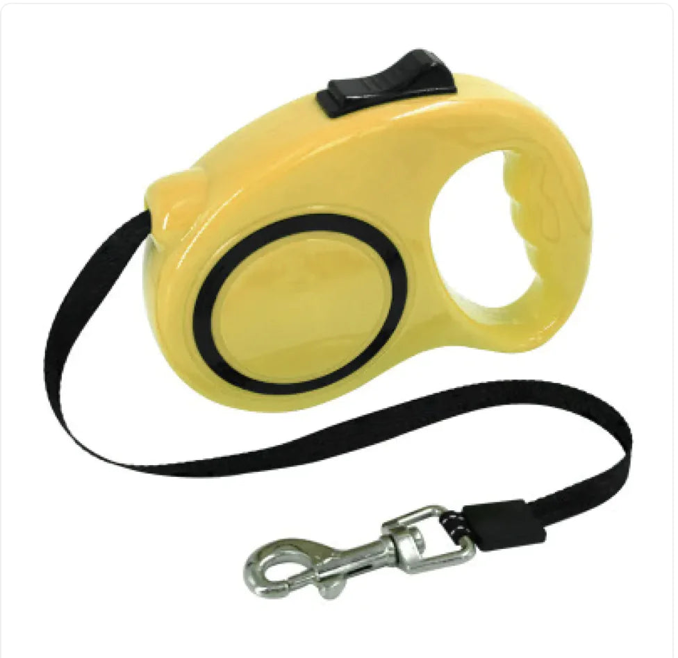 Pet Automatic Retractable Leash with Bone Print